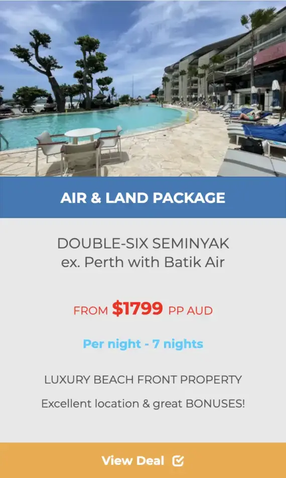 AIR LAND PACKAGE DOUBLE SIX SEMINYAK deals thumbnail