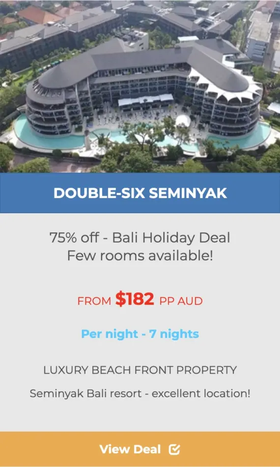 DOUBLE-SIX SEMINYAK hotel package deals small