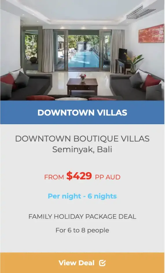 DOWNTOWN VILLAS SEMINYAK deals thumbnail