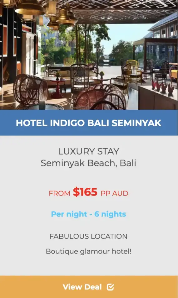 HOTEL INDIGO BALI SEMINYAK BEACH package
