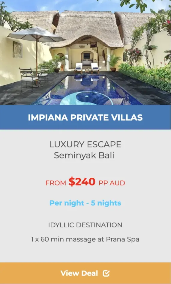 IMPIANA PRIVATE VILLAS SEMINYAK deals