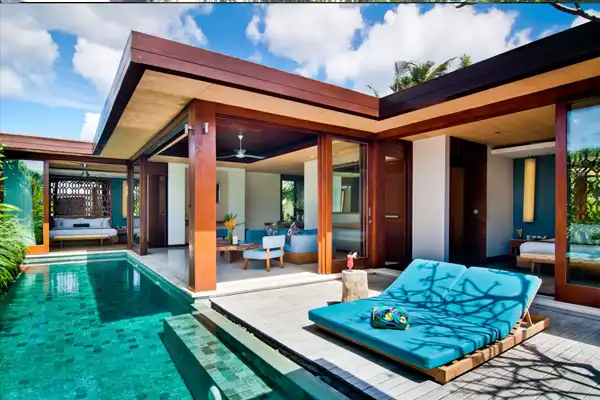 MACA VILLAS SPA villa sunbeds