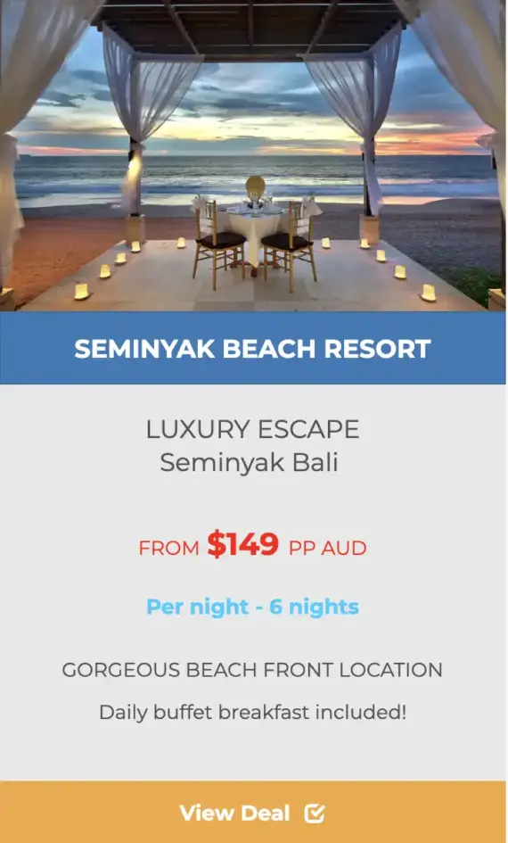 THE SEMINYAK BEACH RESORT packages
