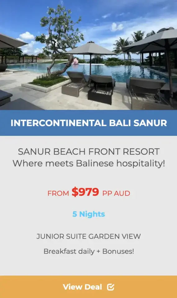INTERCONTINENTAL BALI SANUR RESORT deals