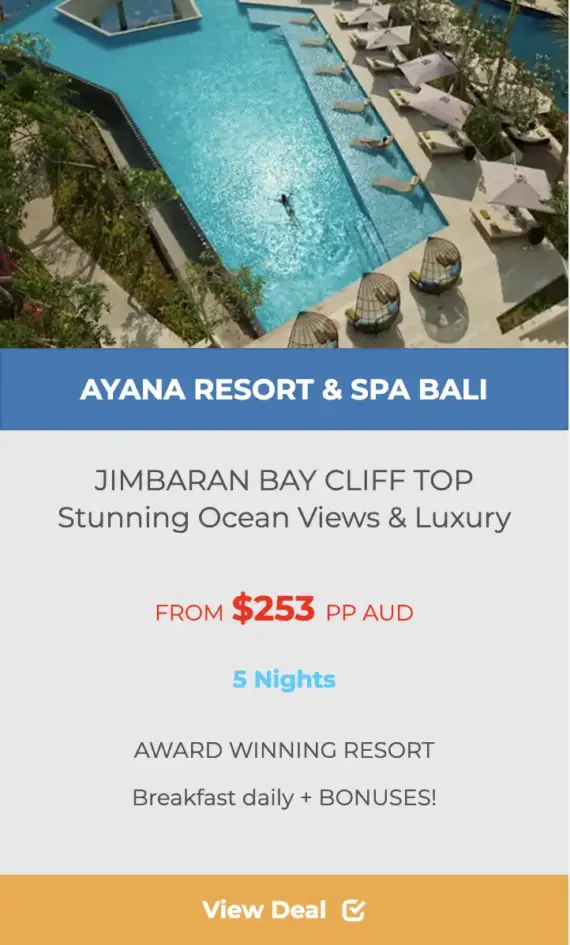 AYANA Resort & Spa Bali deal small