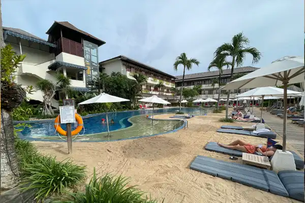 BLU-ZEA RESORT pool and sand BLU-ZEA RESORT pool and sand