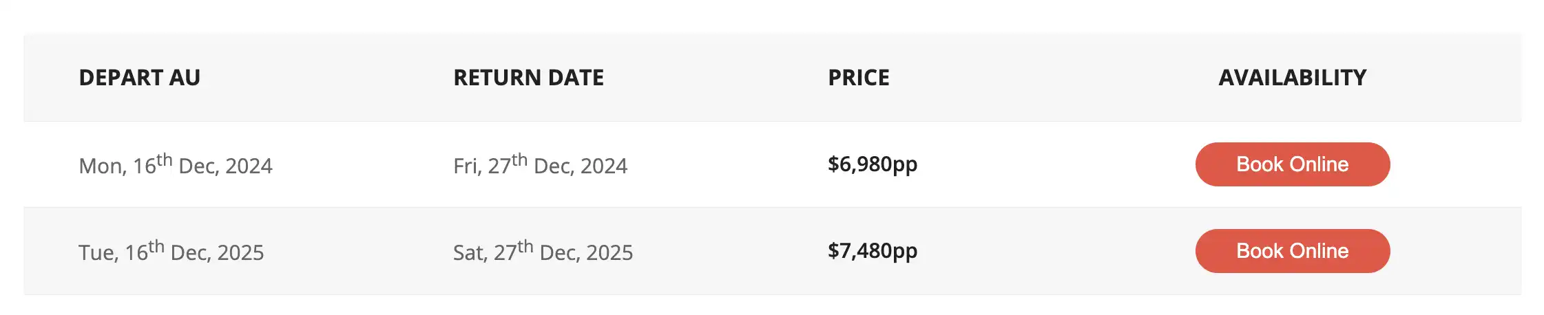 CHRISTMAS IN VIETNAM prices dates 2024 & 2025