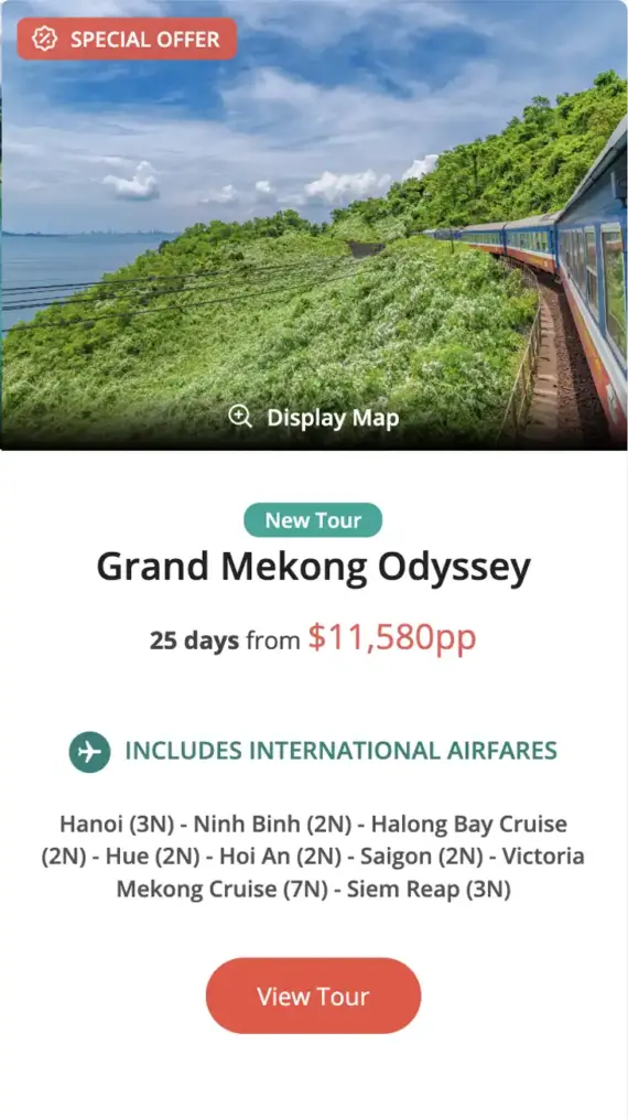 GRAND MEKONG ODYSSEY package deal