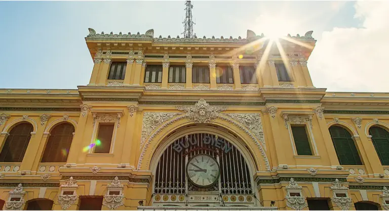 HO CHI MINH CITY clock gate