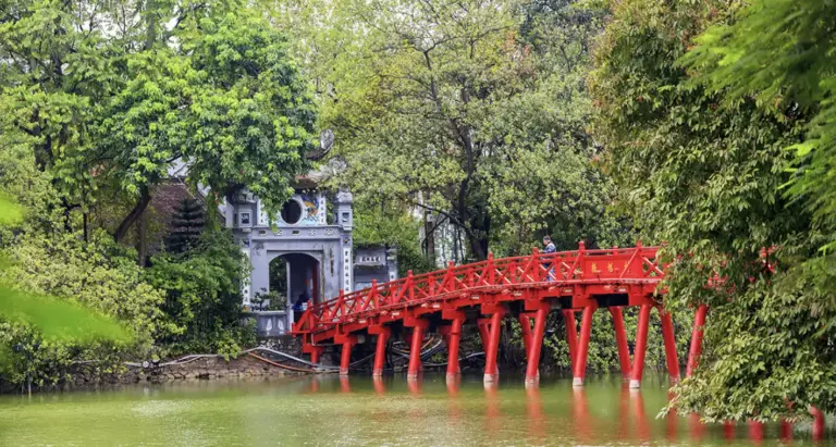 RED BRIDGE Hanoi Vietnam