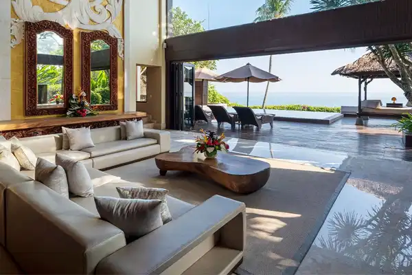 THE AYANA Villa outdoor view to pool