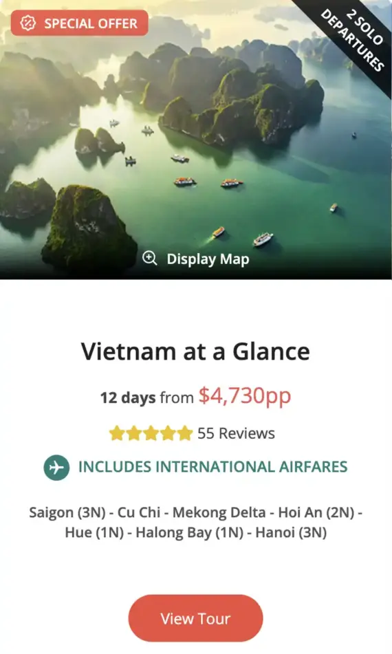VIETNAM AT A GLANCE PACKAGE deals