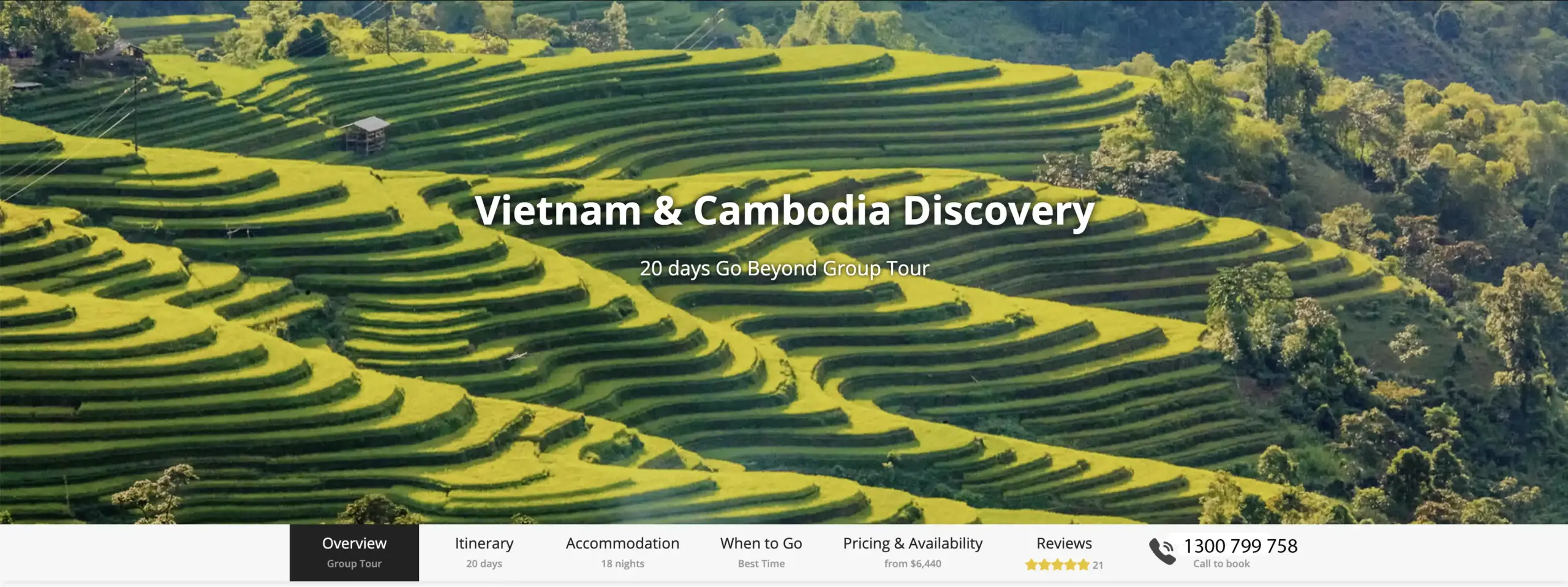 VIETNAM & CAMBODIA DISCOVERY package slider