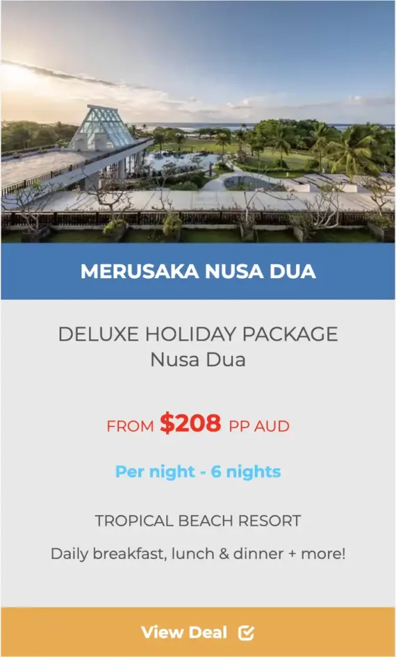 MERUSAKA NUSA DUA holiday package image