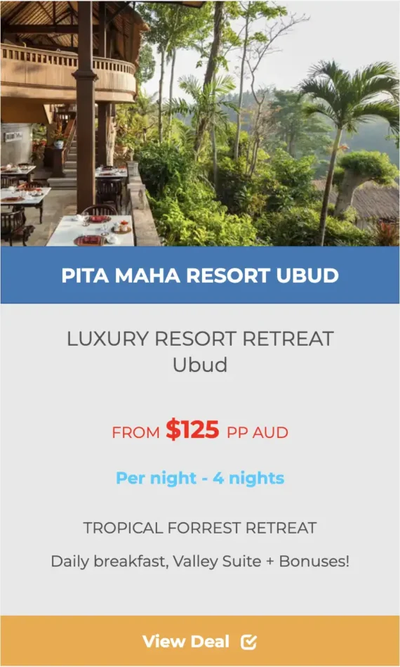 PITA MAHA RESORT UBUD deal image