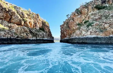 HORIZONTAL FALLS at high tide