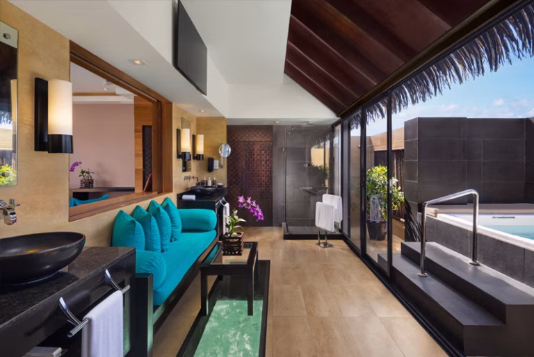 ADAARAN PRESTIGE VADOO MALDIVES overwater villa jacuzzi