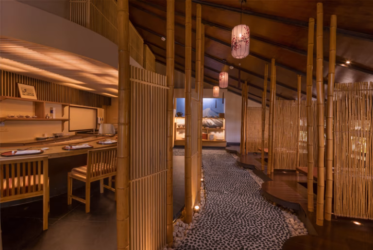 ADAARAN PRESTIGE VADOO MALDIVES sushi Kakuni restaurant