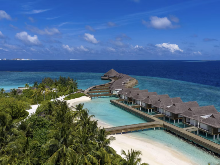 DusitD2 Feydhoo Maldives view to main city