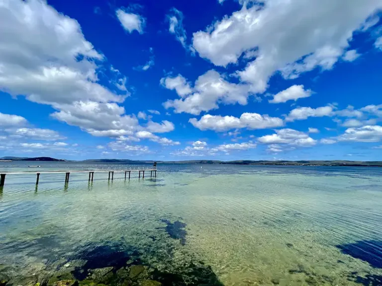 ALBANY View to ocean from pier