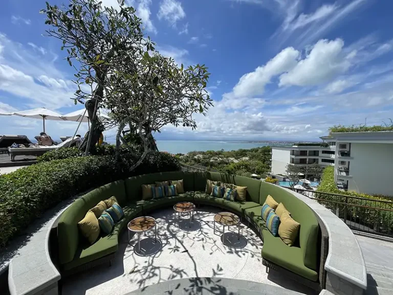 AYANA Segarra roof seating area